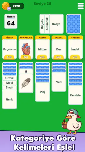 Solitaire Kelime Eşleme Oyunu