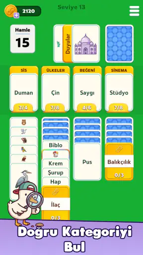 Solitaire Kelime Eşleme Oyunu
