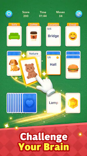 Spider Solitaire: Word Games