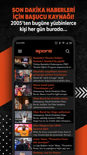 Sporx - Spor Haber, Canlı Skor