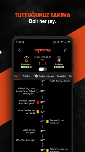 Sporx - Spor Haber, Canlı Skor