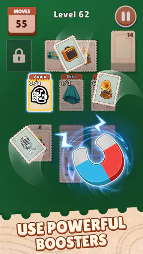 Stamp Solitaire: Card Matching