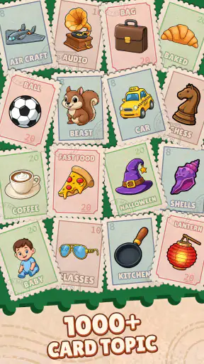Stamp Solitaire: Card Matching