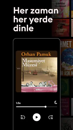 Storytel: Sesli kitap, e-kitap