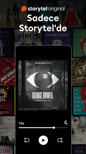 Storytel: Sesli kitap, e-kitap