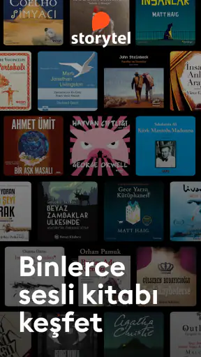 Storytel: Sesli kitap, e-kitap