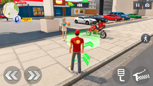 Street Food Delivery Sim Games
