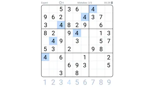 Sudoku - Günlük Yapbozlar