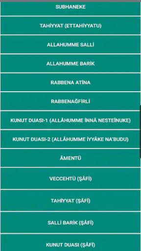 Sure Dua Öğretici Ezberletici