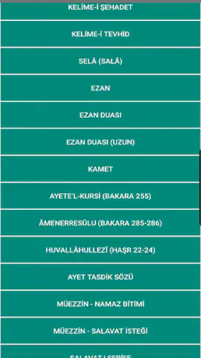 Sure Dua Öğretici Ezberletici