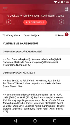 T.C. Resmi Gazete