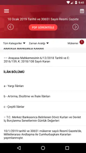 T.C. Resmi Gazete