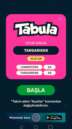 Tabula -Tabu Kelime Oyunu 2026