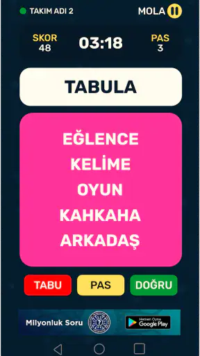 Tabula -Tabu Kelime Oyunu 2026