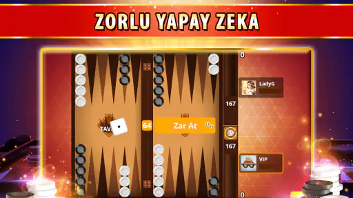 Tavla Çevrimdışı - Tek kişilik