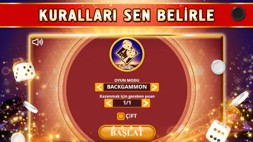 Tavla Çevrimdışı - Tek kişilik