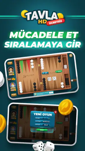 Tavla HD - İnternetsiz Tavla