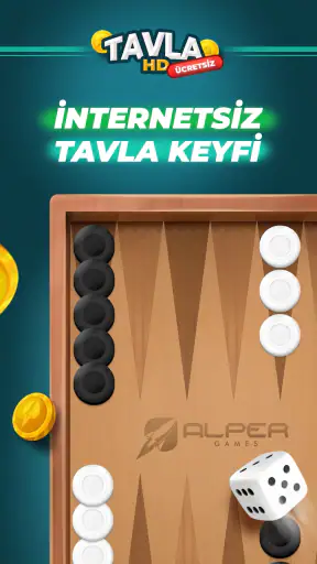 Tavla HD - İnternetsiz Tavla