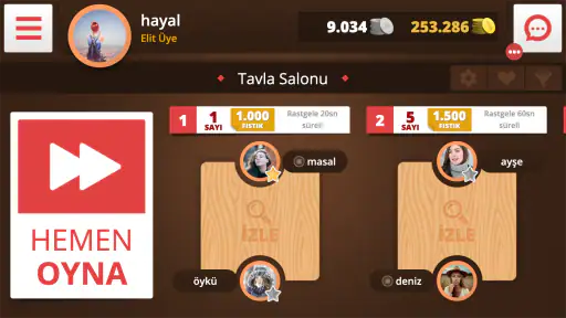 Tavla Online