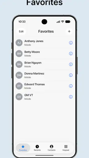 Phone: Dialer & iCall Screen