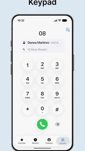 Phone: Dialer & iCall Screen