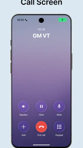 Phone: Dialer & iCall Screen