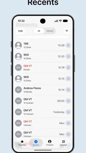 Phone: Dialer & iCall Screen