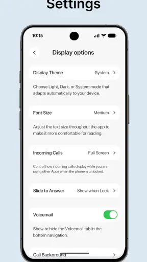 Phone: Dialer & iCall Screen
