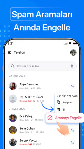 Telefon - Arama ve Kişiler