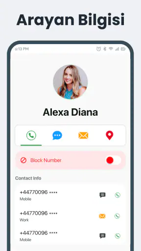 Telefon Araması çevirici