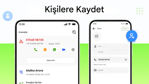 Telefon Çevirici - Kişiler