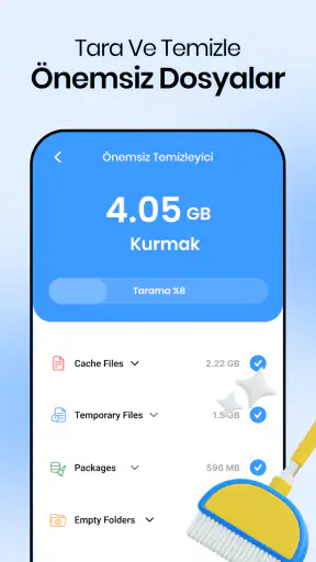 Telefon Temizleyici: Depolama