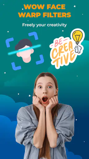 Time Warp Scan Cam&Face Filter