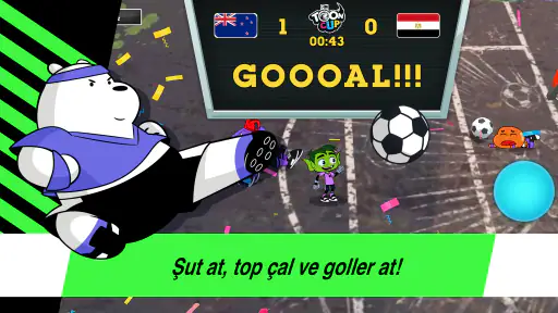 Toon Kupası - Futbol Oyunu
