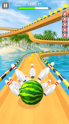 Topu Yarışı 3d - Topu Oyunları