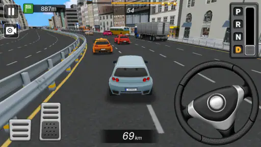 trafik ve sürüş simülatörü