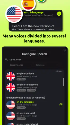 Translator Woman's Voice - TTS