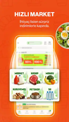 Trendyol Go: Yemek, Market, Su