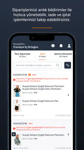 Trendyol Satıcı Paneli