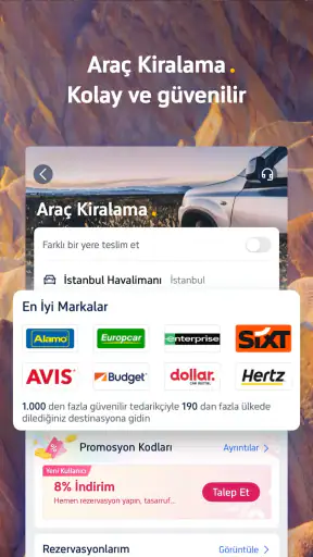 Trip.com: Uçak, Otel, Tren