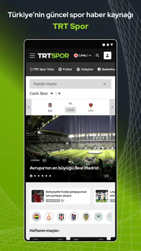 TRT Spor – Canlı Maç ve Haber