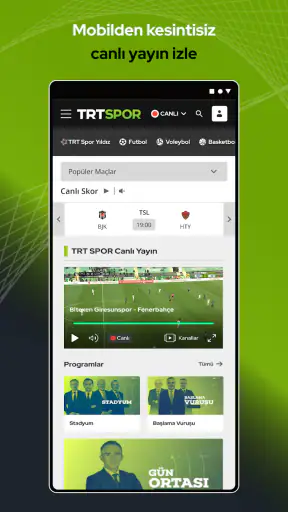 TRT Spor – Canlı Maç ve Haber