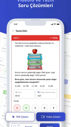 TUDU: YKS, TYT, AYT Soru Çöz