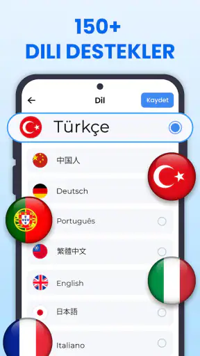 Tüm Çevir: Fotoğraf, PDF, DOC