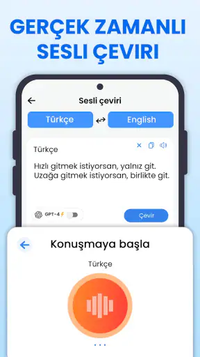 Tüm Çevir: Fotoğraf, PDF, DOC