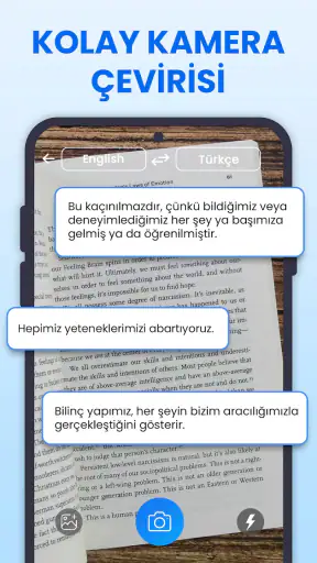 Tüm Çevir: Fotoğraf, PDF, DOC