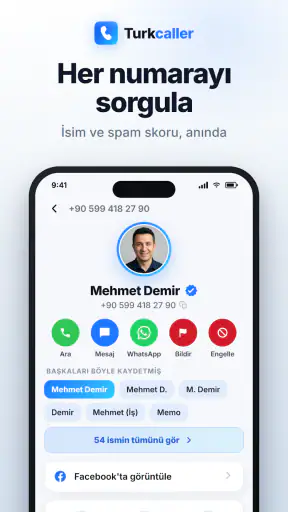 Türkcaller: Numara Sorgulama