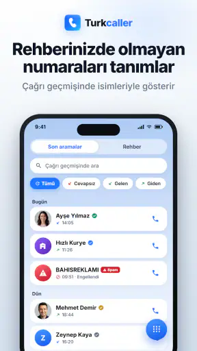 Türkcaller: Numara Sorgulama