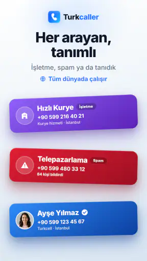 Türkcaller: Numara Sorgulama