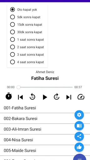 Türkçe Kuran Dinle-İnternetsiz